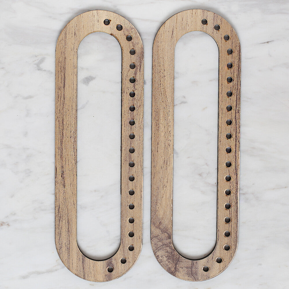 Loren Ahşap Çanta Sapı